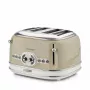 Ariete 156 4-kohaline vintage röster, 1600 W, 6 röstimisastet, roostevabast terasest pastellbeež värv, ilma võileivakorvideta