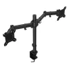 Monitorikinnitus ENDORFY Atlas Double kahele 27-tollisele (68,6 cm) ekraanile, klamber, VESA 75x75–100x100, maks 8 kg ekraani kohta, must
