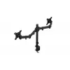 Monitorikinnitus ENDORFY Atlas Double kahele 27-tollisele (68,6 cm) ekraanile, klamber, VESA 75x75–100x100, maks 8 kg ekraani kohta, must