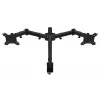 Monitorikinnitus ENDORFY Atlas Double kahele 27-tollisele (68,6 cm) ekraanile, klamber, VESA 75x75–100x100, maks 8 kg ekraani kohta, must