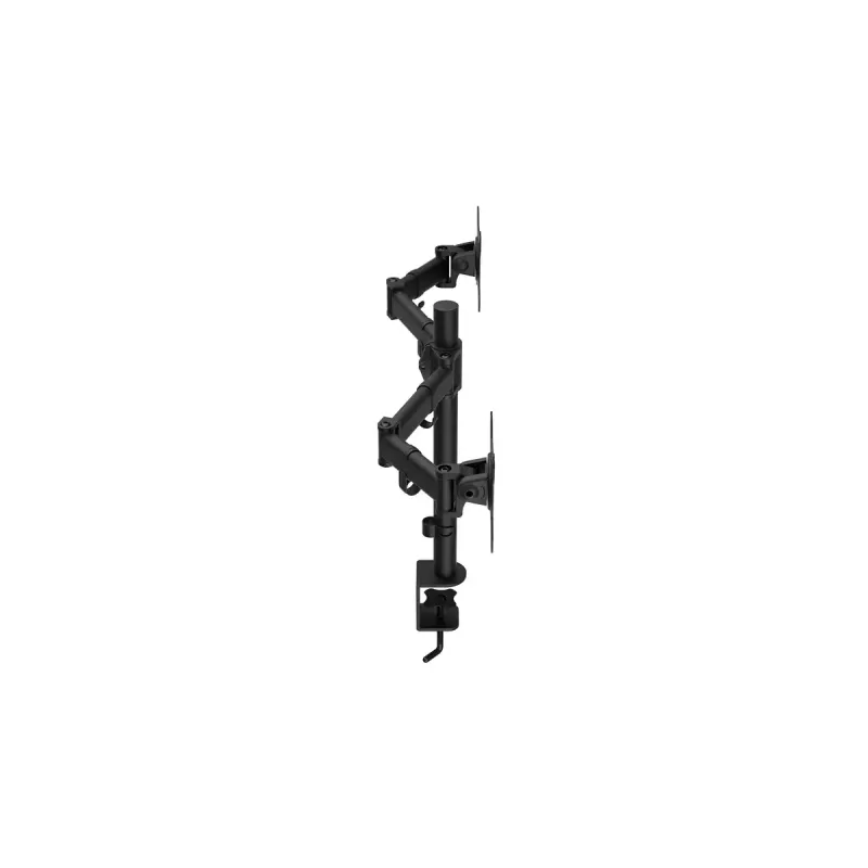 Monitorikinnitus ENDORFY Atlas Double kahele 27-tollisele (68,6 cm) ekraanile, klamber, VESA 75x75–100x100, maks 8 kg ekraani kohta, must