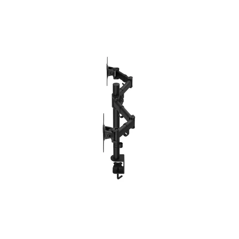 Monitorikinnitus ENDORFY Atlas Double kahele 27-tollisele (68,6 cm) ekraanile, klamber, VESA 75x75–100x100, maks 8 kg ekraani kohta, must