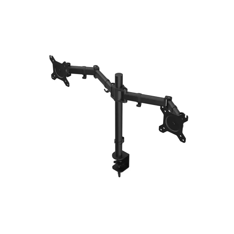 Monitorikinnitus ENDORFY Atlas Double kahele 27-tollisele (68,6 cm) ekraanile, klamber, VESA 75x75–100x100, maks 8 kg ekraani kohta, must