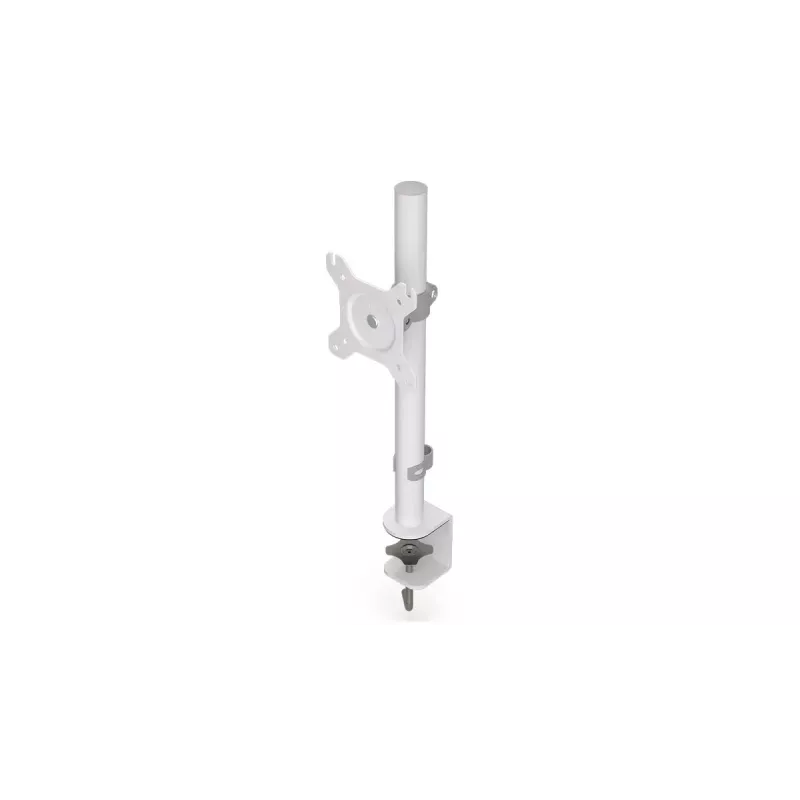 Monitorikinnitus ENDORFY Atlas kuni 27-tollistele (68,6 cm) kuvaritele, klambriga lauakinnitus, VESA 75x75–100x100, max koormus 8 kg, valge