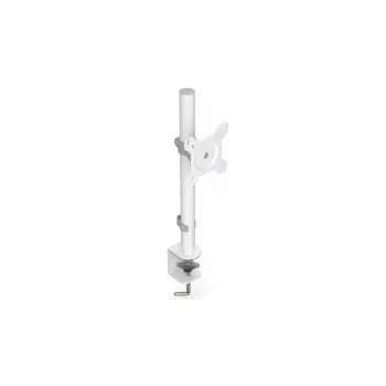Monitorikinnitus ENDORFY Atlas kuni 27-tollistele (68,6 cm) kuvaritele, klambriga lauakinnitus, VESA 75x75–100x100, max koormus 8 kg, valge