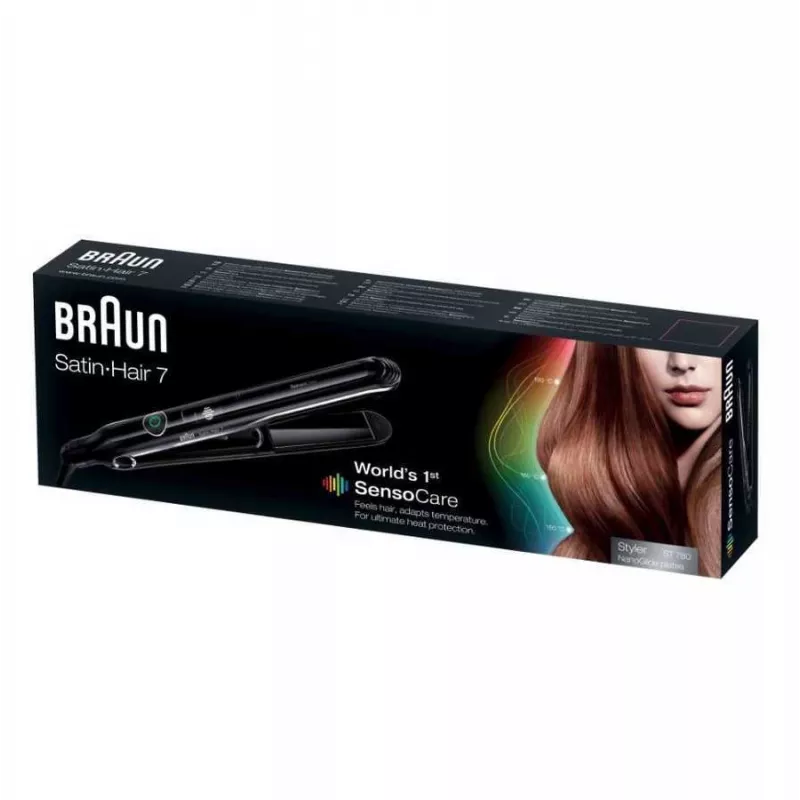 Braun Satin Hair 7 SensoCare ST780 sirgendusraud soe must 2 m