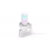 PC mikrofon ENDORFY AXIS Streaming Valge — USB, kardioidne, 30–18 kHz, 192 kHz/24 bit, lauaalus, summutamine, kõrvaklappide väljund