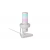 PC mikrofon ENDORFY AXIS Streaming Valge — USB, kardioidne, 30–18 kHz, 192 kHz/24 bit, lauaalus, summutamine, kõrvaklappide väljund