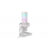 PC mikrofon ENDORFY AXIS Streaming Valge — USB, kardioidne, 30–18 kHz, 192 kHz/24 bit, lauaalus, summutamine, kõrvaklappide väljund