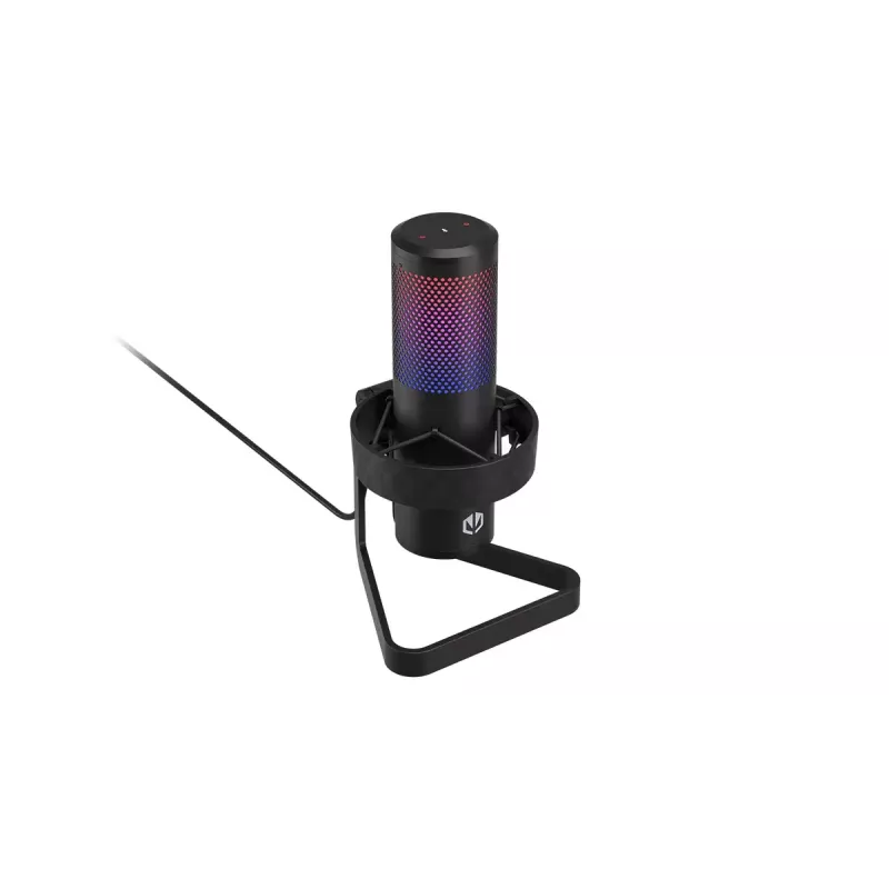 PC-mikrofon ENDORFY AXIS Streaming — USB USB-C, 24-bit/192 kHz, 30–18 000 Hz, lauaalus, must
