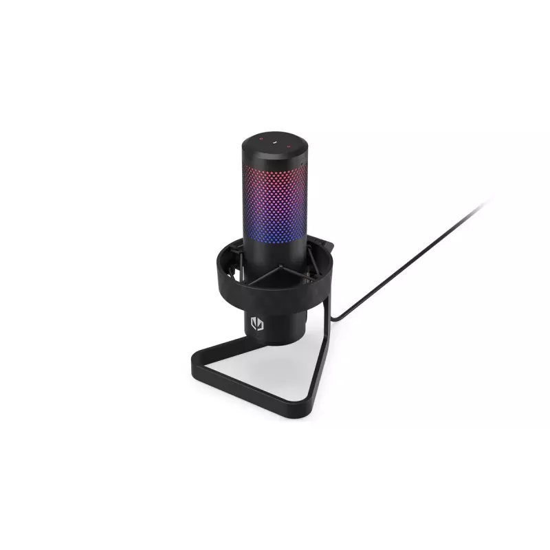 PC-mikrofon ENDORFY AXIS Streaming — USB USB-C, 24-bit/192 kHz, 30–18 000 Hz, lauaalus, must