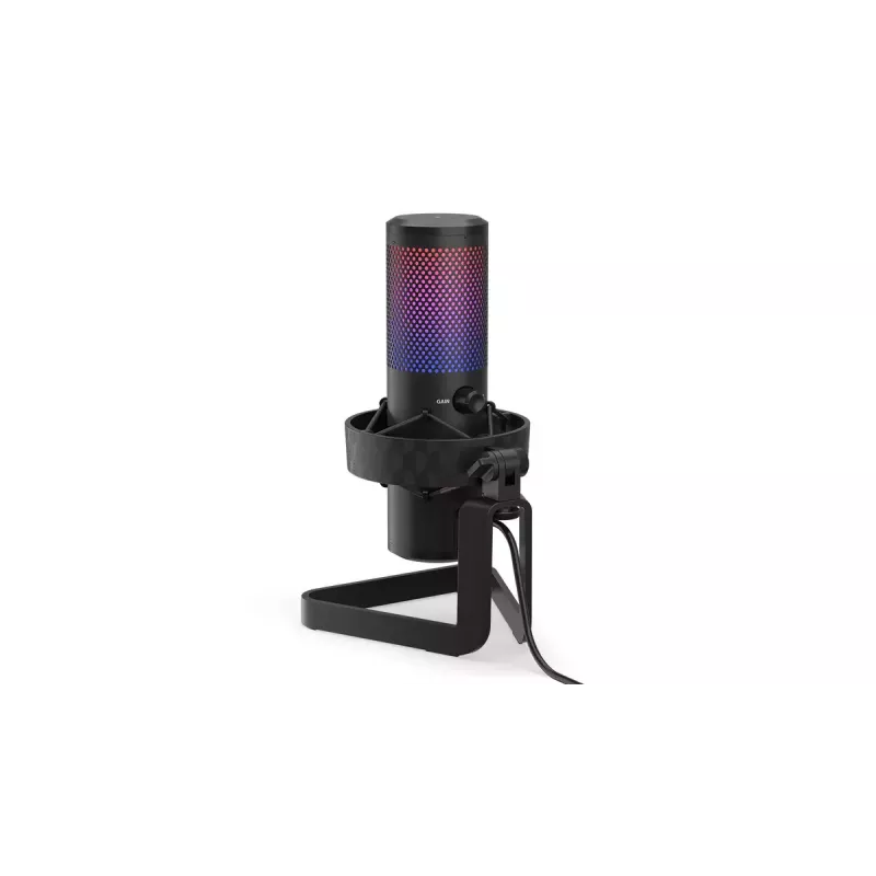 PC-mikrofon ENDORFY AXIS Streaming — USB USB-C, 24-bit/192 kHz, 30–18 000 Hz, lauaalus, must