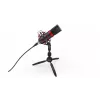PC mikrofon ENDORFY Solum Streaming T — USB-juhtmega, 24-bit/48 kHz, 18–21000 Hz, lauale kinnitus, kõrvaklapiväljund, must