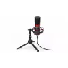 PC mikrofon ENDORFY Solum Streaming T — USB-juhtmega, 24-bit/48 kHz, 18–21000 Hz, lauale kinnitus, kõrvaklapiväljund, must