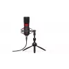 PC mikrofon ENDORFY Solum Streaming T — USB-juhtmega, 24-bit/48 kHz, 18–21000 Hz, lauale kinnitus, kõrvaklapiväljund, must