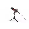 PC mikrofon ENDORFY Solum Streaming T — USB-juhtmega, 24-bit/48 kHz, 18–21000 Hz, lauale kinnitus, kõrvaklapiväljund, must