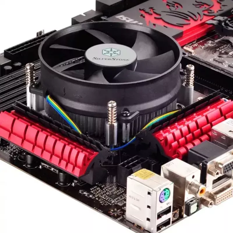Cooler Silverstone NT09-115X protsessorijahuti 9,2 cm alumiinium