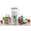 Ariete 583, Vintage blender 1,5-liitrise klaaskannu, 4 roostevabast terasest tera, 4 kiirust + impulss, 1000 W, roheline