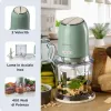 Ariete 438, Vintage Chopper, hakkimisseade ja jääpurustaja, 2 kiirust, 4 roostevabast terasest tera, 600 ml gradueeritud nõu, 400 W, roheline