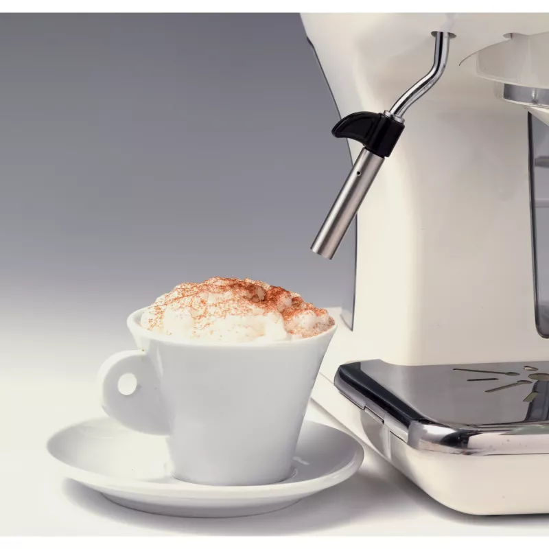 Ariete 1389 Vintage Espresso kohvimasin - Espresso kohvimasin jahvatatud kohvile või ESE kapslitele, pastellbeežis värvitoonis