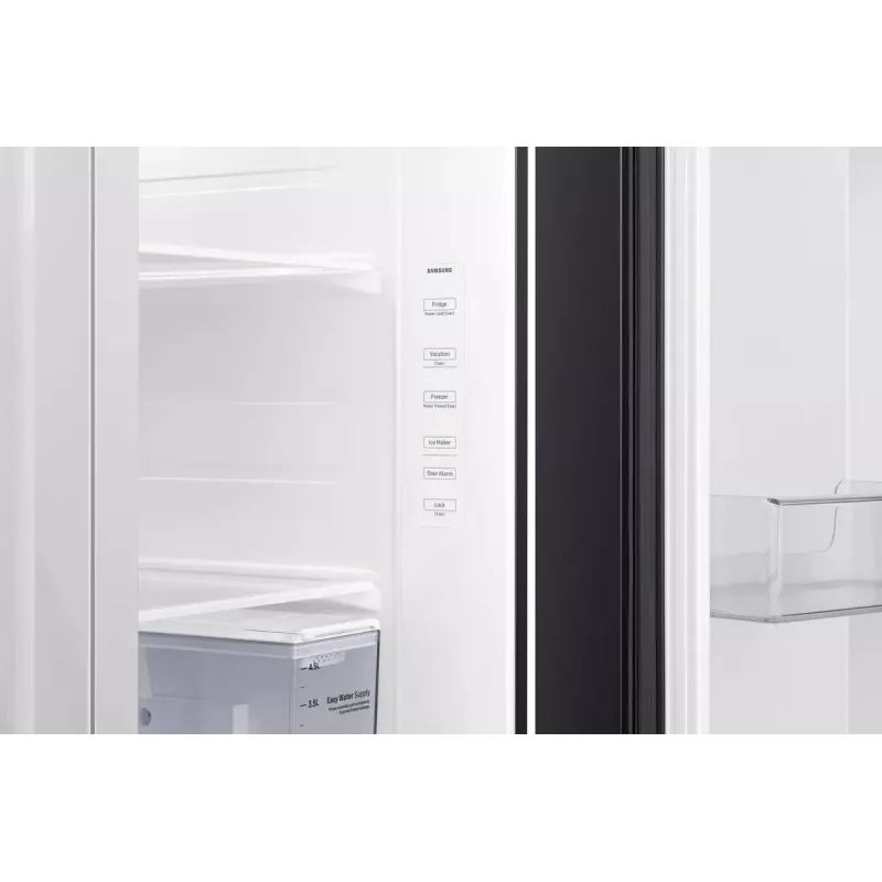 Samsung RS64DG5303B1 külmik-sügavkülmik külg-külje kõrval Vabaltseisev 628 L Must, Roostevaba teras