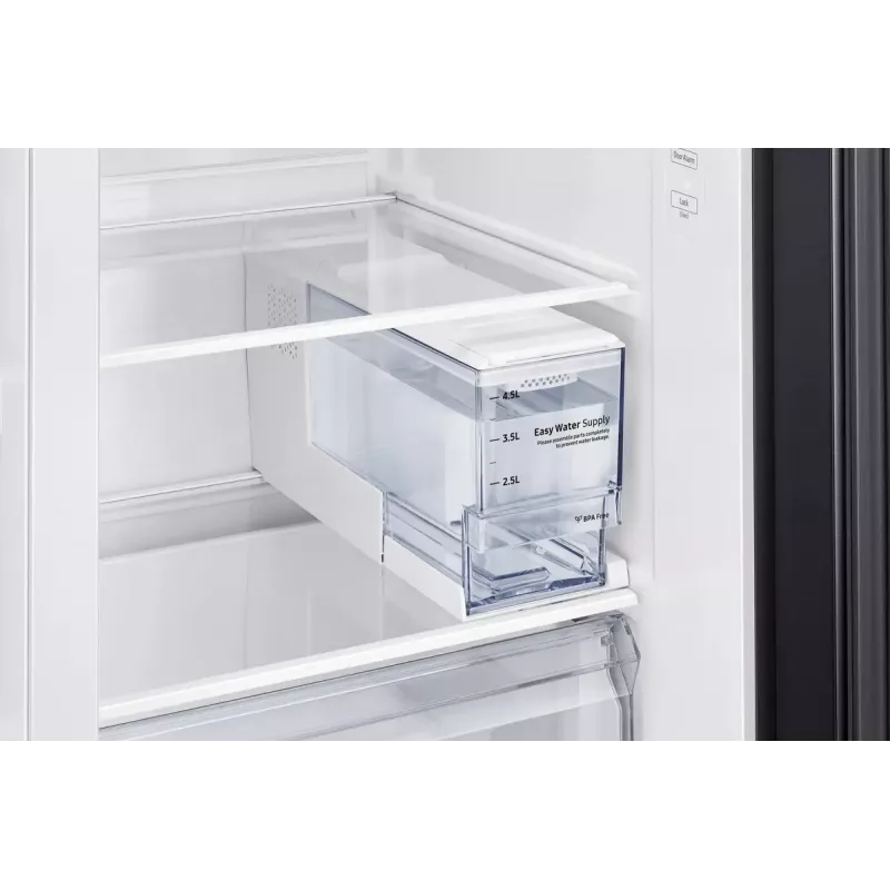Samsung RS64DG5303B1 külmik-sügavkülmik külg-külje kõrval Vabaltseisev 628 L Must, Roostevaba teras
