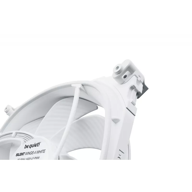 be quiet SILENT WINGS 4 | 140mm PWM high-speed Valge Arvutikorpuse ventilaator 14 cm 1 tk