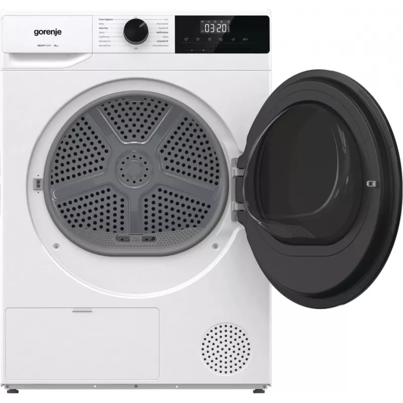 Gorenje DHNA92/DE pesukuivatusrest Vabaltseisev Eestlaaditav 9 kg Valge