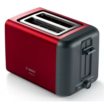 Bosch TAT3P424DE röster 2 viilule 970 W must, punane