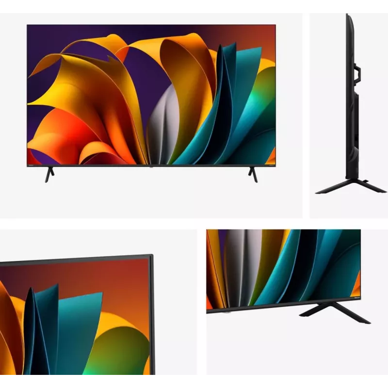 Hisense 85E6NT 2.16 m (85 tolli) 4K Ultra HD nutiteler Wi-Fi must 400 cd/m²