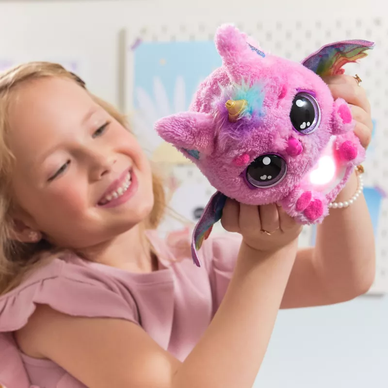 Hatchimals Alive Mystery Hatch Pufficorn Spinmaster AA patarei Roosa Valge