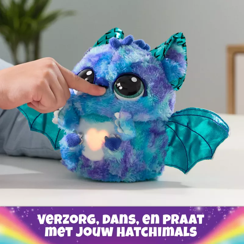 Hatchimals Alive Mystery Hatch Draggle Spinmaster roosa valge AA