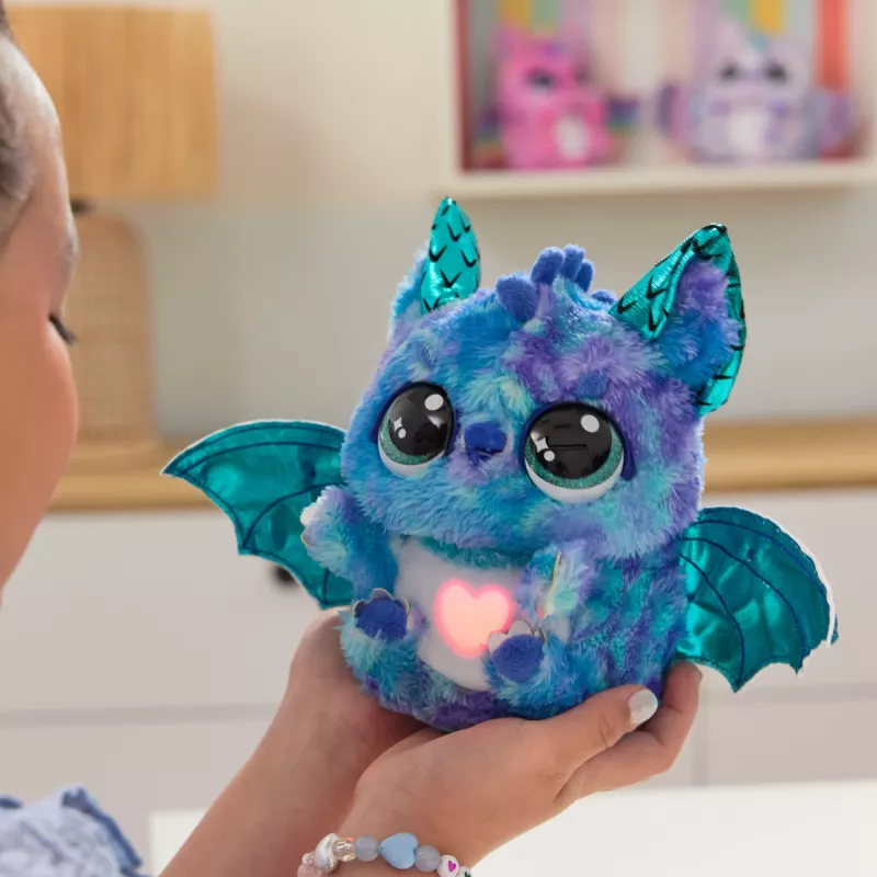 Hatchimals Alive Mystery Hatch Draggle Spinmaster roosa valge AA