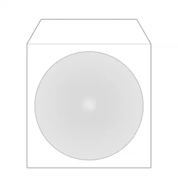 Ümbris MediaRange BOX62 optilise plaadi ümbris 1 plaadile Valge