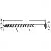 Puidukonstruktsiooni kruvi FISCHER PowerFast II 10,0x100 mm lamepea TX tsingitud