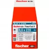 Puidukruvi FISCHER PowerFast II 8,0x220 mm süvistatud peaga TX tsingitud