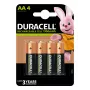 Duracell 4 LR06 1300mAh laetav aku nikkel-metallhüdriid (NiMH)