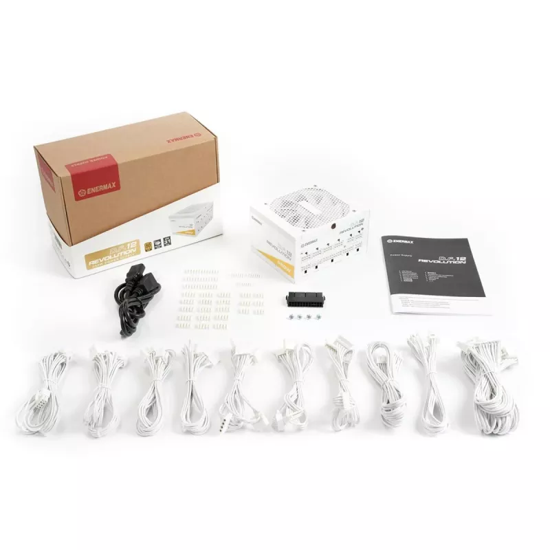 ENERMAX Power Supply Revolution D.f.12 850w 20+4 Pin ATX Valge