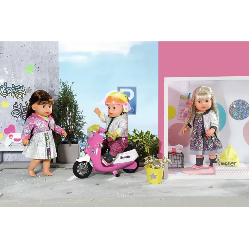 BABY born City Deluxe Scooter Combo nukutõukeratas