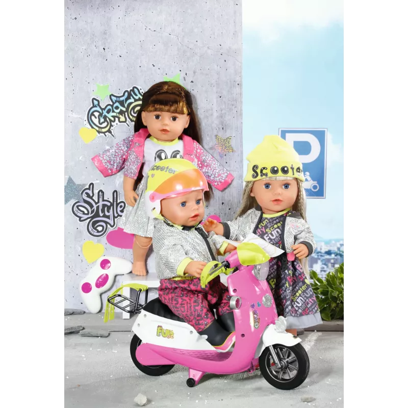 BABY born City Deluxe Scooter Combo nukutõukeratas