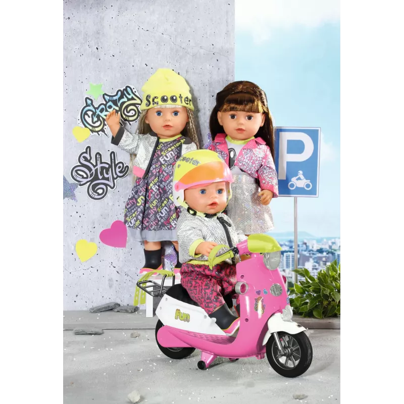 BABY born City Deluxe Scooter Combo nukutõukeratas