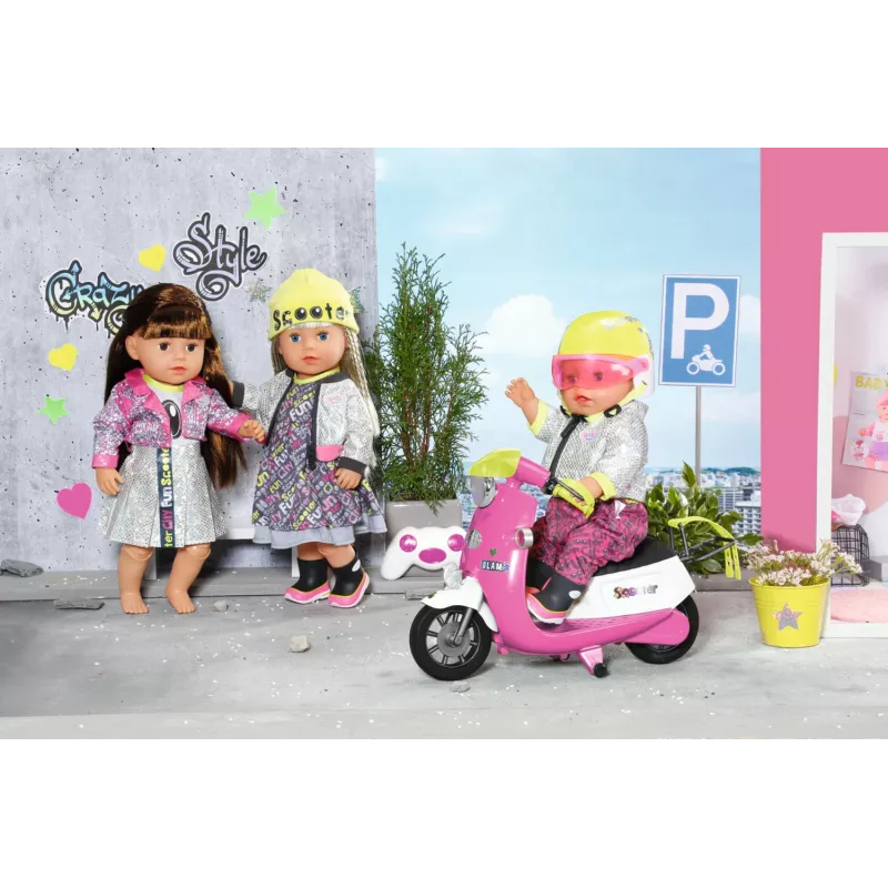 BABY born City Deluxe Scooter Combo nukutõukeratas