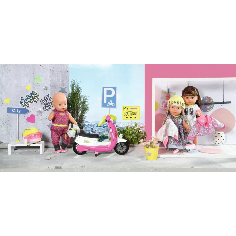 BABY born City Deluxe Scooter Combo nukutõukeratas