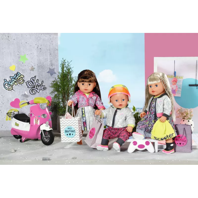 BABY born City Deluxe Scooter Combo nukutõukeratas