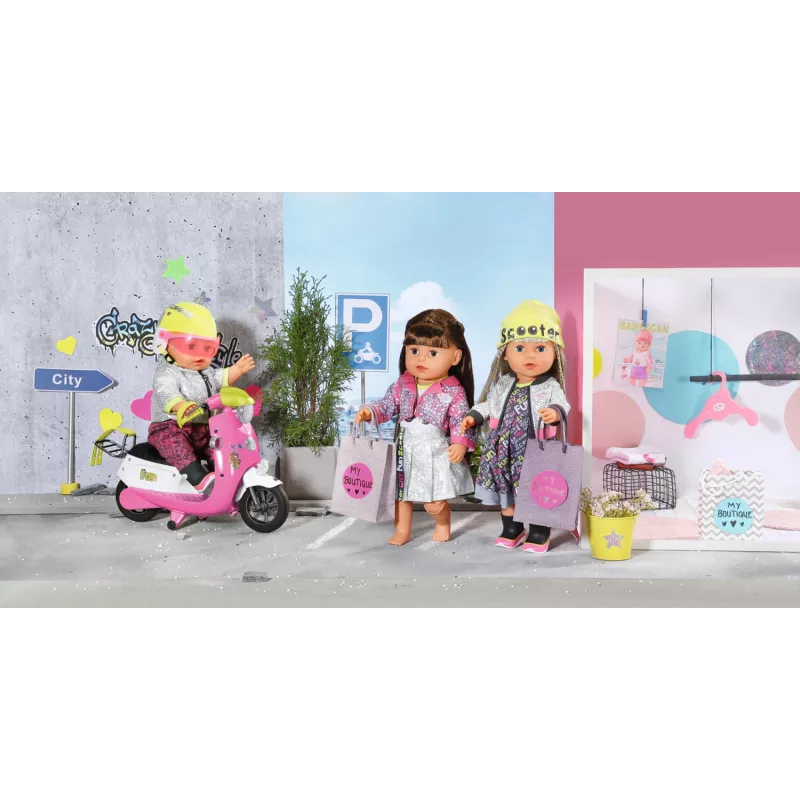 BABY born City Deluxe Scooter Combo nukutõukeratas