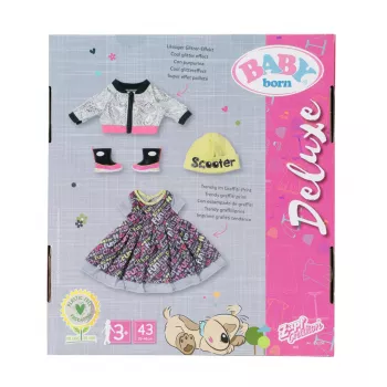 Nukukomplekt BABY born City Deluxe Style alates 3. eluaastast 180 g