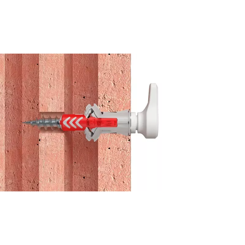 Kruvikonksu ja tüübli komplekt Fischer 564169 25 tk Plast 8 mm