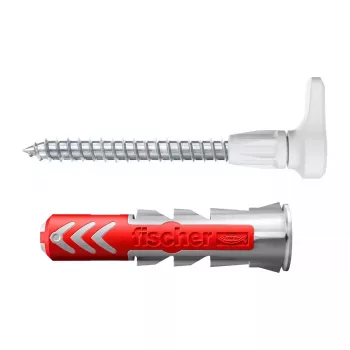 Kruvikonksu ja seinaankru komplekt Fischer 564168 25 tk 6 mm puurava