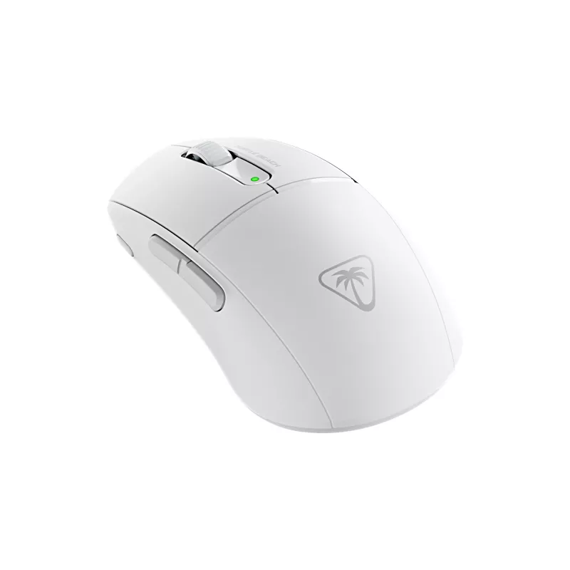 Turtle Beach Burst II Air Valge – 2.4GHz juhtmevaba mängurihiir: 47g ülikerge, optilised lülitid, 26K DPI optiline sensor, Bluetooth, 120h aku