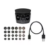 Kõrvaklapid Audio-Technica ATH-TWX9 — tõelised juhtmevabad kõrvasisesed TWS, 10–40000 Hz, Bluetooth, pruun